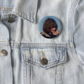 Badge Rond 5 Cm jimothy le bouton (En situation)