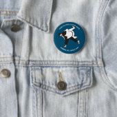 Badge Rond 5 Cm Jiu Jitsu Judo Martial Arts Studio (En situation)