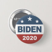 Badge Rond 5 Cm Joe Biden 2020 (Devant & derrière)