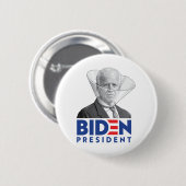 Badge Rond 5 Cm Joe Biden 2020 (Devant & derrière)