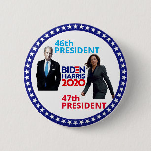 Badge Rond 5 Cm Joe Biden 46e Président