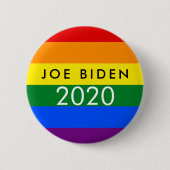 Badge Rond 5 Cm Joe Biden pour le président 2020 (Devant)