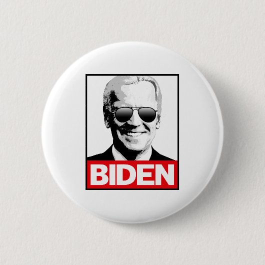 BADGE ROND 5 CM JOE BIDEN PROPAGANDA (Devant)