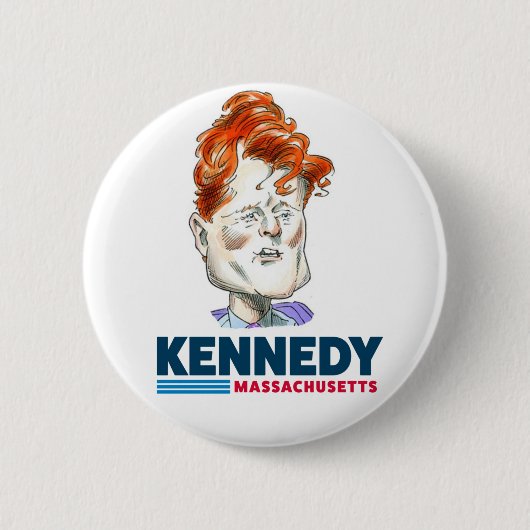Badge Rond 5 Cm Joe Kennedy pour le Sénat américain 2020 (Devant)