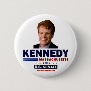 Badge Rond 5 Cm Joe Kennedy pour le Sénat américain 2020