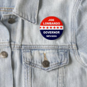 Badge Rond 5 Cm Joe Lombardo Gouverneur Nevada (En situation)