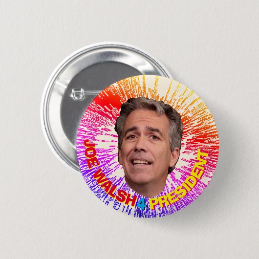 Badge Rond 5 Cm Joe Walsh 2020 (Devant & derrière)