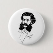 Badge Rond 5 Cm Johann Strauss Jr (Devant)
