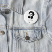 Badge Rond 5 Cm Johann Strauss Jr (En situation)