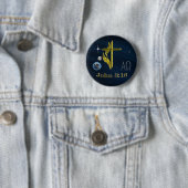 Badge Rond 5 Cm John 3:16 (En situation)