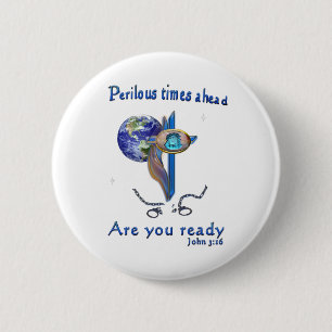 Badge Rond 5 Cm John 3:16