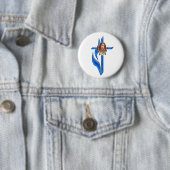 Badge Rond 5 Cm John 3:16 (En situation)