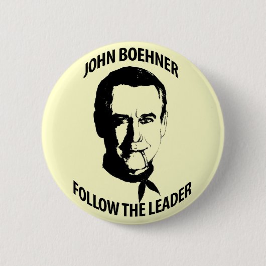 Badge Rond 5 Cm John Boehner (Devant)