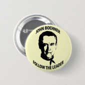 Badge Rond 5 Cm John Boehner (Devant & derrière)