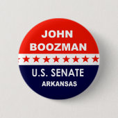 Badge Rond 5 Cm John Boozman (Devant)