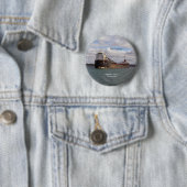 Badge Rond 5 Cm John D. Leitch bouton (En situation)