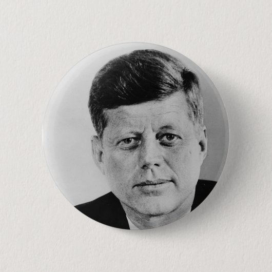Badge Rond 5 Cm John F. Kennedy (Devant)