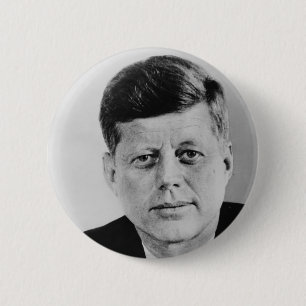 Badge Rond 5 Cm John F. Kennedy