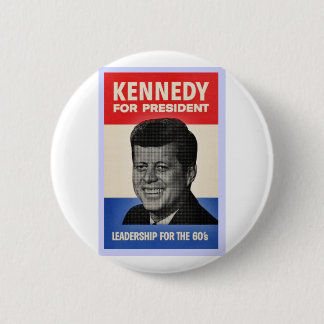 Badge Rond 5 Cm John F Kennedy