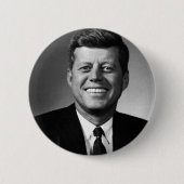 Badge Rond 5 Cm John F. Kennedy (Devant)