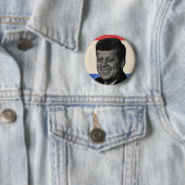 Badge Rond 5 Cm John F. Kennedy (En situation)