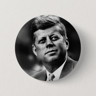 Badge Rond 5 Cm John F Kennedy Président