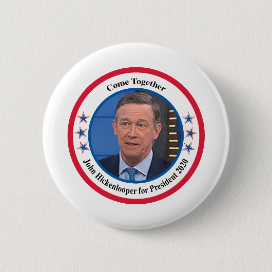 Badge Rond 5 Cm John Hickenlooper (Devant)