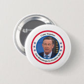Badge Rond 5 Cm John Hickenlooper (Devant & derrière)