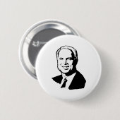 Badge Rond 5 Cm John McCain Gear (Devant & derrière)