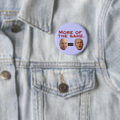 Badge Rond 5 Cm John McCain = George W. Bush (En situation)