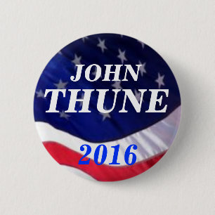Badge Rond 5 Cm John Thune 2016