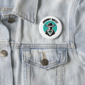 Badge Rond 5 Cm Johnny Quest (En situation)