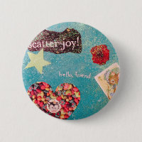 Joie de dispersion ! Pin de parties scintillantes