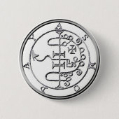 Badge Rond 5 Cm Joint d'Asmoday Asmodeus (Devant)