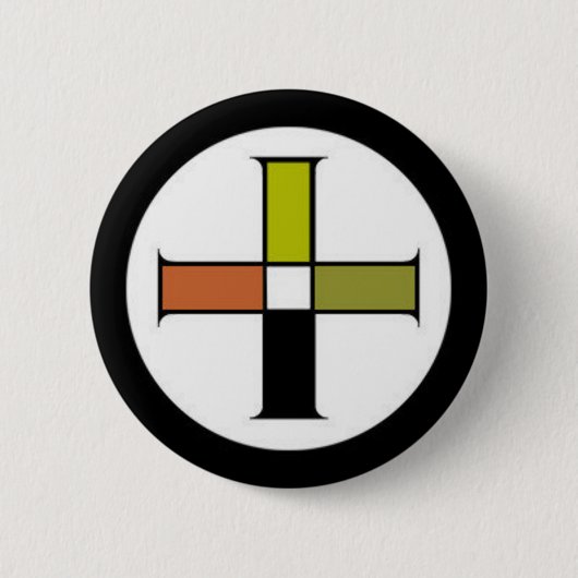 Badge Rond 5 Cm Joint de la terre (Devant)