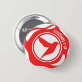 Badge Rond 5 Cm Joint de Saint-Esprit (Devant & derrière)