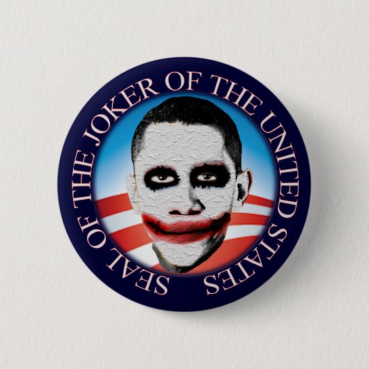 Badge Rond 5 Cm Joint du joker des Etats-Unis (Devant)