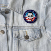 Badge Rond 5 Cm Joint du joker des Etats-Unis (En situation)