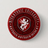Badge Rond 5 Cm Joint d'université de Miskatonic grand - bouton (Devant)