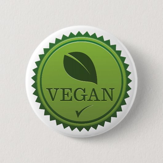 Badge Rond 5 Cm Joint végétalien (Devant)