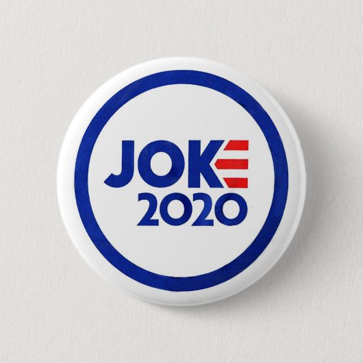Badge Rond 5 Cm JOKE : Anti-Joe Biden (Devant)