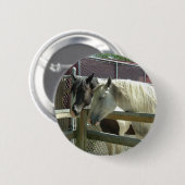 Badge Rond 5 Cm Joli cheval (Devant & derrière)