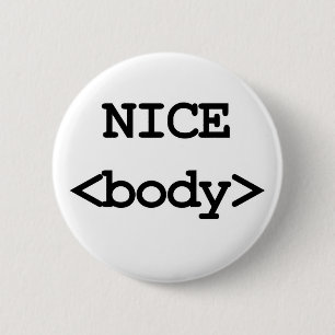 Badge Rond 5 Cm joli code html pour le corps