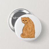 Badge Rond 5 Cm Joli Kitty (Devant & derrière)