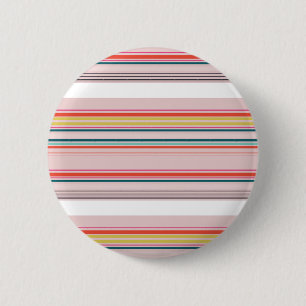 Badge Rond 5 Cm Jolies rayures colorées modernes