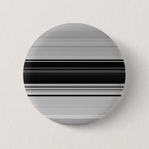 Badge Rond 5 Cm Jolies rayures noir gris