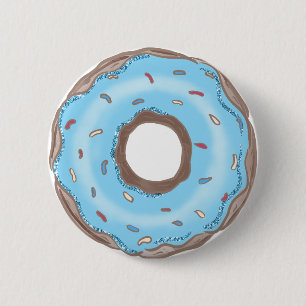 Badge Rond 5 Cm Jolis boutons de faveur d'anniversaire pour garçon