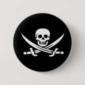 Badge Rond 5 Cm JollyRoger (Devant)