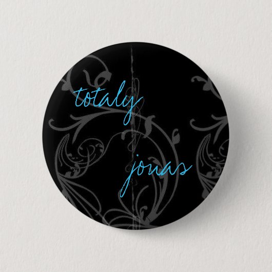 Badge Rond 5 Cm Jonas (Devant)