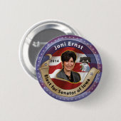 Badge Rond 5 Cm Joni Ernst (Devant & derrière)